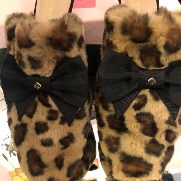 kate spade Shoes - Kate Spade Jocelyn Faux Leopard Mules